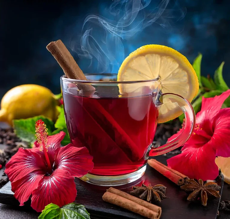 Crimson Hibiscus Tea